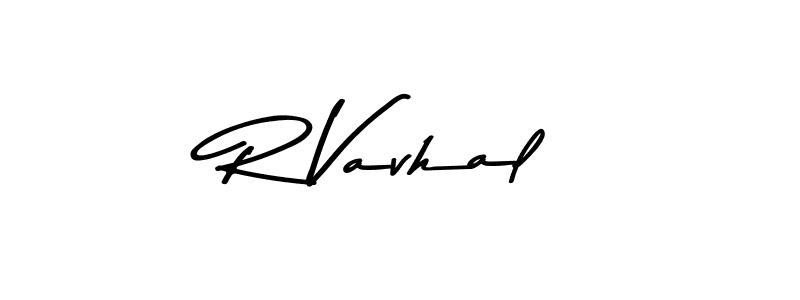 Make a beautiful signature design for name R Vavhal. Use this online signature maker to create a handwritten signature for free. R Vavhal signature style 9 images and pictures png