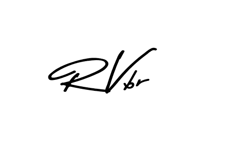 How to make R Vbr signature? Asem Kandis PERSONAL USE is a professional autograph style. Create handwritten signature for R Vbr name. R Vbr signature style 9 images and pictures png