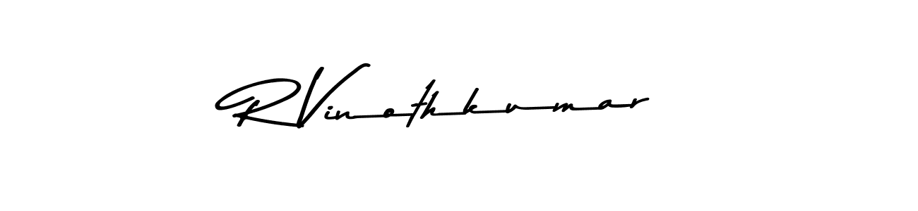 Also we have R Vinothkumar name is the best signature style. Create professional handwritten signature collection using Asem Kandis PERSONAL USE autograph style. R Vinothkumar signature style 9 images and pictures png