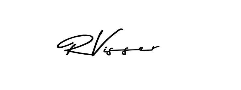 Design your own signature with our free online signature maker. With this signature software, you can create a handwritten (Asem Kandis PERSONAL USE) signature for name R Visser. R Visser signature style 9 images and pictures png