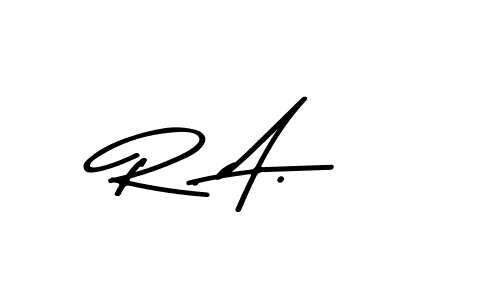 How to Draw R. A. signature style? Asem Kandis PERSONAL USE is a latest design signature styles for name R. A.. R. A. signature style 9 images and pictures png