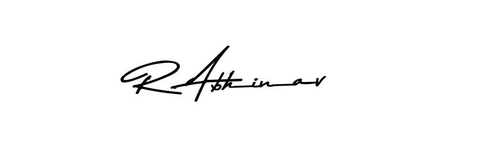 You should practise on your own different ways (Asem Kandis PERSONAL USE) to write your name (R. Abhinav) in signature. don't let someone else do it for you. R. Abhinav signature style 9 images and pictures png