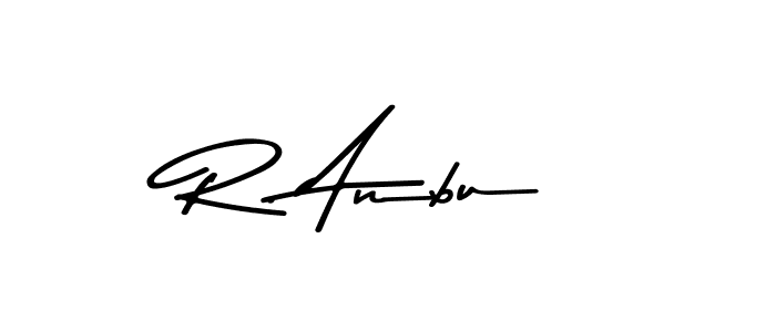 How to make R. Anbu name signature. Use Asem Kandis PERSONAL USE style for creating short signs online. This is the latest handwritten sign. R. Anbu signature style 9 images and pictures png