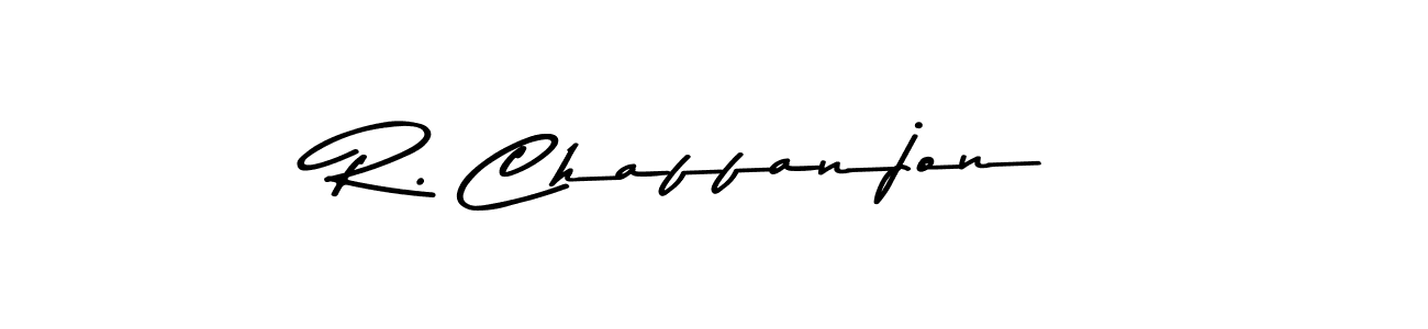 You should practise on your own different ways (Asem Kandis PERSONAL USE) to write your name (R. Chaffanjon) in signature. don't let someone else do it for you. R. Chaffanjon signature style 9 images and pictures png