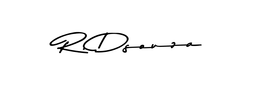 The best way (Asem Kandis PERSONAL USE) to make a short signature is to pick only two or three words in your name. The name R. Dsouza include a total of six letters. For converting this name. R. Dsouza signature style 9 images and pictures png