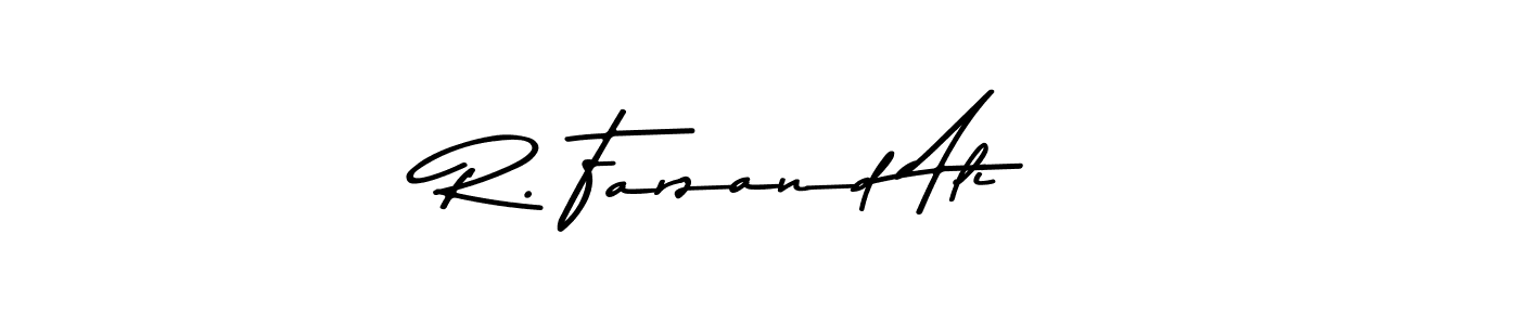 Here are the top 10 professional signature styles for the name R. Farzand Ali. These are the best autograph styles you can use for your name. R. Farzand Ali signature style 9 images and pictures png