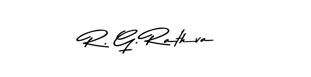 Best and Professional Signature Style for R. G. Rathva. Asem Kandis PERSONAL USE Best Signature Style Collection. R. G. Rathva signature style 9 images and pictures png