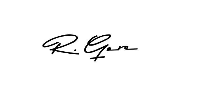 Asem Kandis PERSONAL USE is a professional signature style that is perfect for those who want to add a touch of class to their signature. It is also a great choice for those who want to make their signature more unique. Get R. Gore name to fancy signature for free. R. Gore signature style 9 images and pictures png