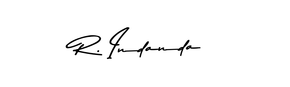 This is the best signature style for the R. Indanda name. Also you like these signature font (Asem Kandis PERSONAL USE). Mix name signature. R. Indanda signature style 9 images and pictures png