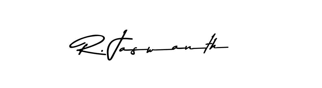 You should practise on your own different ways (Asem Kandis PERSONAL USE) to write your name (R. Jaswanth) in signature. don't let someone else do it for you. R. Jaswanth signature style 9 images and pictures png