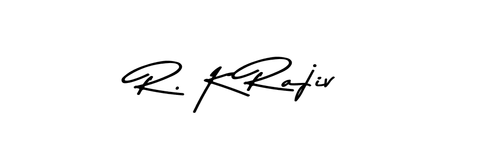 Asem Kandis PERSONAL USE is a professional signature style that is perfect for those who want to add a touch of class to their signature. It is also a great choice for those who want to make their signature more unique. Get R. K Rajiv name to fancy signature for free. R. K Rajiv signature style 9 images and pictures png