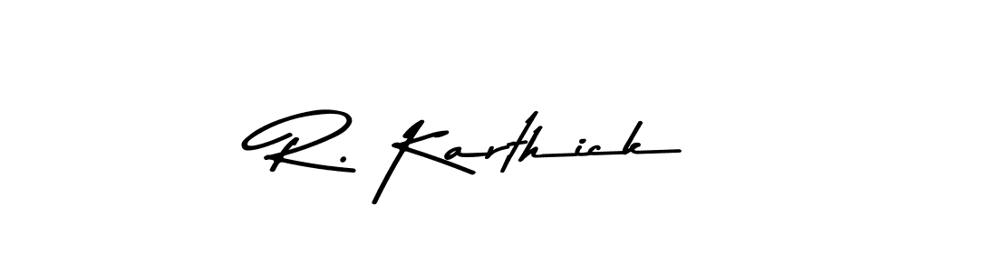 Make a beautiful signature design for name R. Karthick. Use this online signature maker to create a handwritten signature for free. R. Karthick signature style 9 images and pictures png