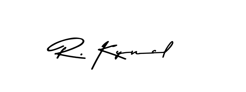 Asem Kandis PERSONAL USE is a professional signature style that is perfect for those who want to add a touch of class to their signature. It is also a great choice for those who want to make their signature more unique. Get R. Kyncl name to fancy signature for free. R. Kyncl signature style 9 images and pictures png