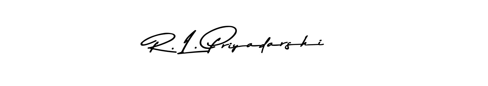 Once you've used our free online signature maker to create your best signature Asem Kandis PERSONAL USE style, it's time to enjoy all of the benefits that R. L. Priyadarshi name signing documents. R. L. Priyadarshi signature style 9 images and pictures png