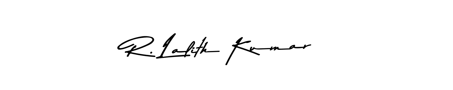Once you've used our free online signature maker to create your best signature Asem Kandis PERSONAL USE style, it's time to enjoy all of the benefits that R. Lalith Kumar name signing documents. R. Lalith Kumar signature style 9 images and pictures png
