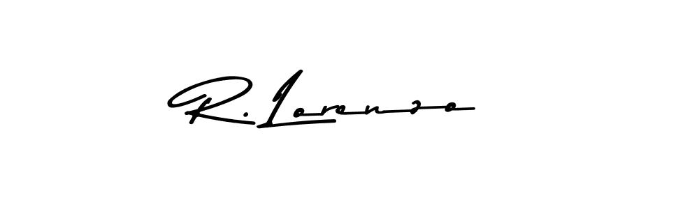 Also You can easily find your signature by using the search form. We will create R. Lorenzo name handwritten signature images for you free of cost using Asem Kandis PERSONAL USE sign style. R. Lorenzo signature style 9 images and pictures png