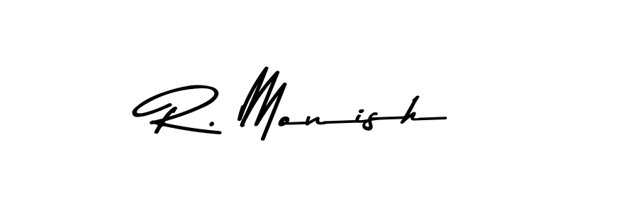 How to Draw R. Monish signature style? Asem Kandis PERSONAL USE is a latest design signature styles for name R. Monish. R. Monish signature style 9 images and pictures png