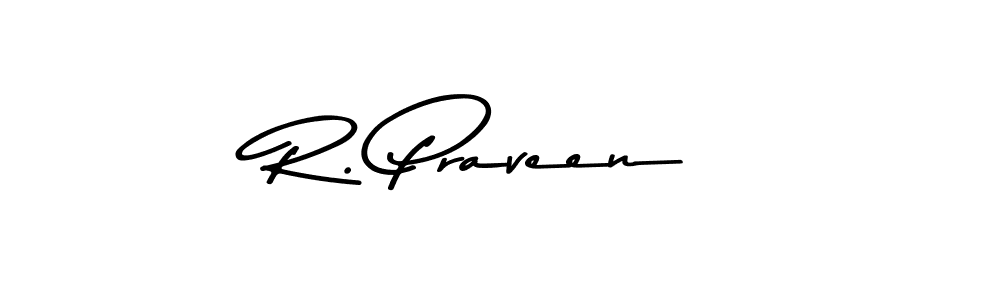 How to make R. Praveen signature? Asem Kandis PERSONAL USE is a professional autograph style. Create handwritten signature for R. Praveen name. R. Praveen signature style 9 images and pictures png