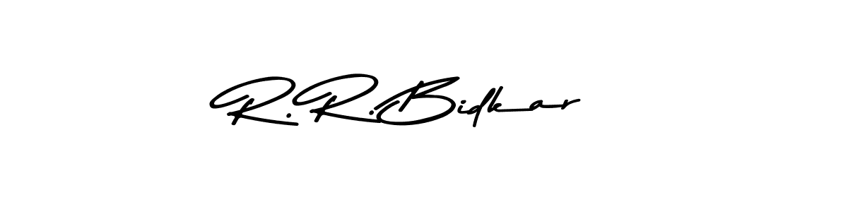 Use a signature maker to create a handwritten signature online. With this signature software, you can design (Asem Kandis PERSONAL USE) your own signature for name R. R. Bidkar. R. R. Bidkar signature style 9 images and pictures png