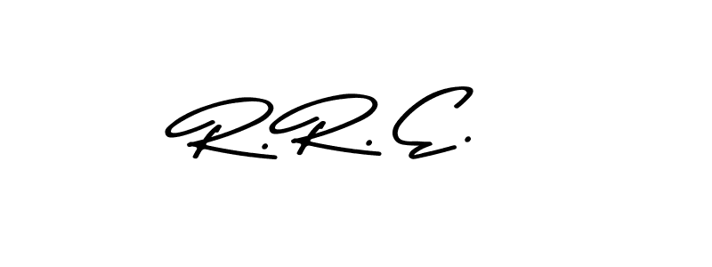 Also we have R. R. E. name is the best signature style. Create professional handwritten signature collection using Asem Kandis PERSONAL USE autograph style. R. R. E. signature style 9 images and pictures png