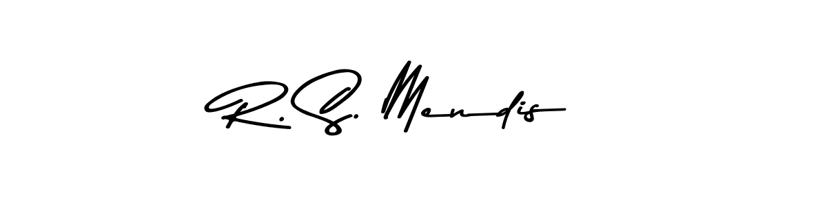 R. S. Mendis stylish signature style. Best Handwritten Sign (Asem Kandis PERSONAL USE) for my name. Handwritten Signature Collection Ideas for my name R. S. Mendis. R. S. Mendis signature style 9 images and pictures png