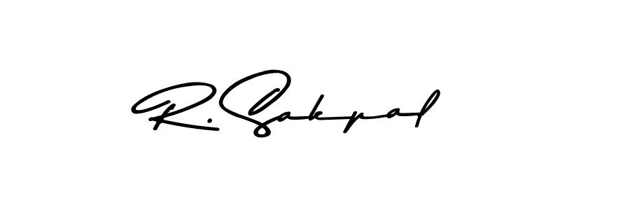 How to make R. Sakpal signature? Asem Kandis PERSONAL USE is a professional autograph style. Create handwritten signature for R. Sakpal name. R. Sakpal signature style 9 images and pictures png