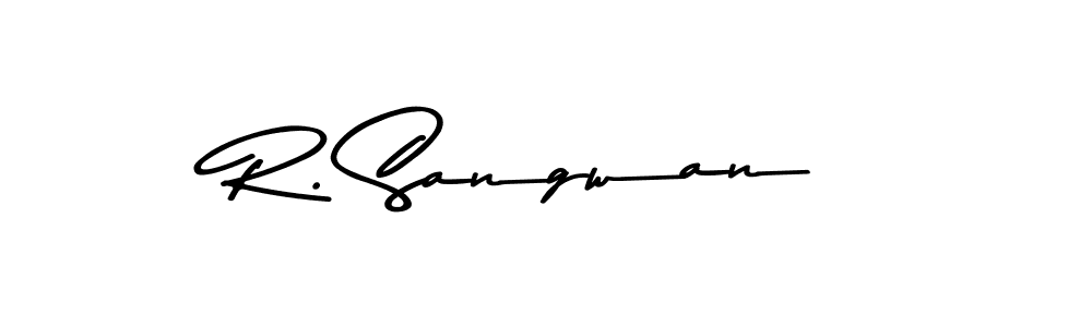 You should practise on your own different ways (Asem Kandis PERSONAL USE) to write your name (R. Sangwan) in signature. don't let someone else do it for you. R. Sangwan signature style 9 images and pictures png