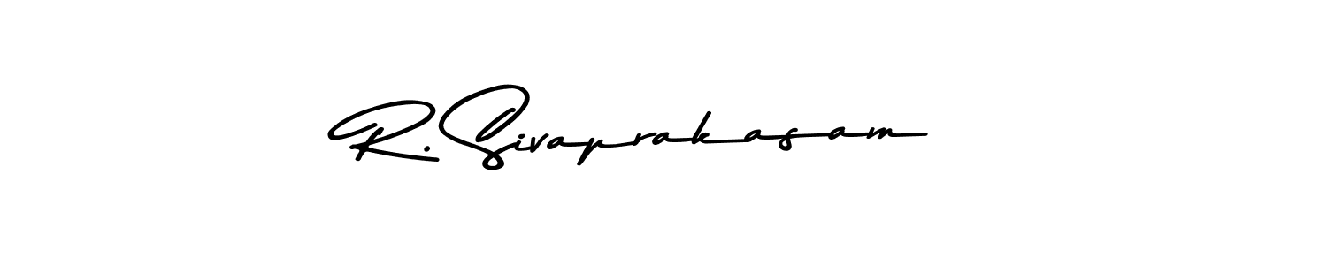 Use a signature maker to create a handwritten signature online. With this signature software, you can design (Asem Kandis PERSONAL USE) your own signature for name R. Sivaprakasam. R. Sivaprakasam signature style 9 images and pictures png