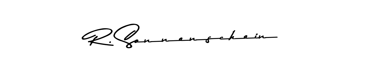 Use a signature maker to create a handwritten signature online. With this signature software, you can design (Asem Kandis PERSONAL USE) your own signature for name R. Sonnenschein. R. Sonnenschein signature style 9 images and pictures png