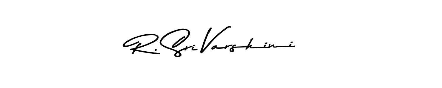 Asem Kandis PERSONAL USE is a professional signature style that is perfect for those who want to add a touch of class to their signature. It is also a great choice for those who want to make their signature more unique. Get R. Sri Varshini name to fancy signature for free. R. Sri Varshini signature style 9 images and pictures png