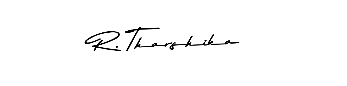 Also we have R. Tharshika name is the best signature style. Create professional handwritten signature collection using Asem Kandis PERSONAL USE autograph style. R. Tharshika signature style 9 images and pictures png