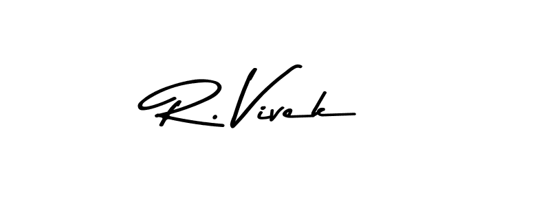 Similarly Asem Kandis PERSONAL USE is the best handwritten signature design. Signature creator online .You can use it as an online autograph creator for name R. Vivek. R. Vivek signature style 9 images and pictures png