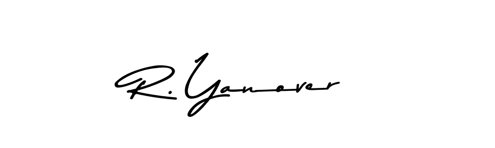 if you are searching for the best signature style for your name R. Yanover. so please give up your signature search. here we have designed multiple signature styles  using Asem Kandis PERSONAL USE. R. Yanover signature style 9 images and pictures png