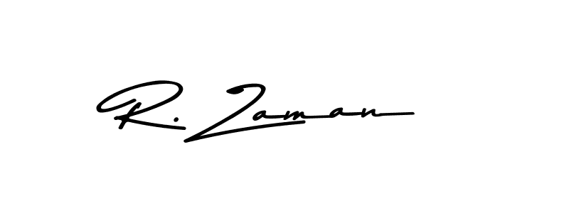 You should practise on your own different ways (Asem Kandis PERSONAL USE) to write your name (R. Zaman) in signature. don't let someone else do it for you. R. Zaman signature style 9 images and pictures png