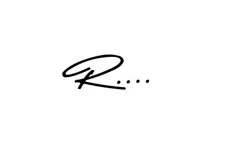 Make a beautiful signature design for name R..... Use this online signature maker to create a handwritten signature for free. R.... signature style 9 images and pictures png