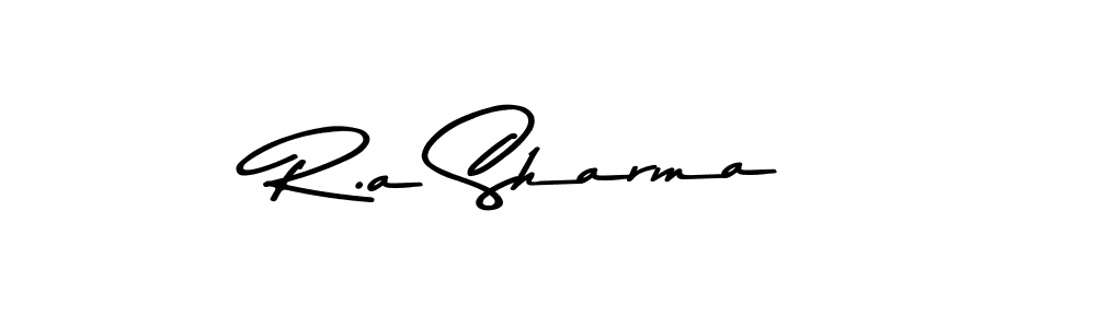 Also You can easily find your signature by using the search form. We will create R.a Sharma name handwritten signature images for you free of cost using Asem Kandis PERSONAL USE sign style. R.a Sharma signature style 9 images and pictures png