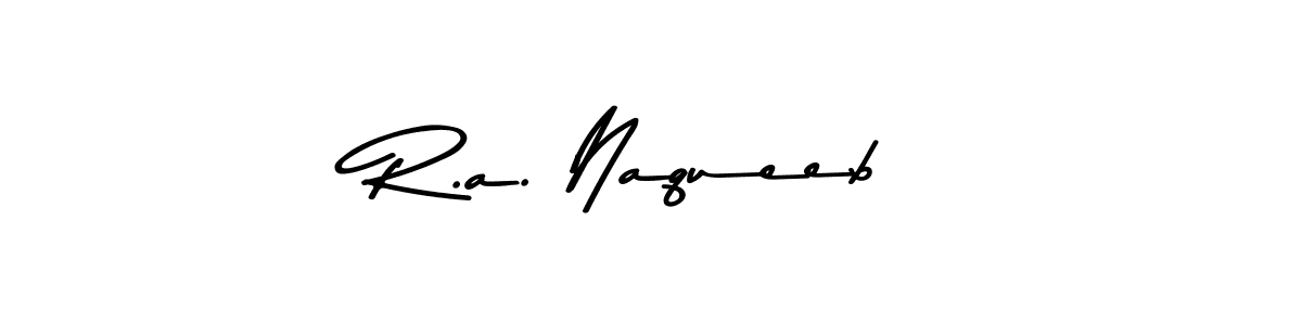 Best and Professional Signature Style for R.a. Naqueeb. Asem Kandis PERSONAL USE Best Signature Style Collection. R.a. Naqueeb signature style 9 images and pictures png