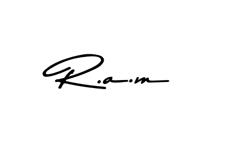 How to Draw R.a.m signature style? Asem Kandis PERSONAL USE is a latest design signature styles for name R.a.m. R.a.m signature style 9 images and pictures png