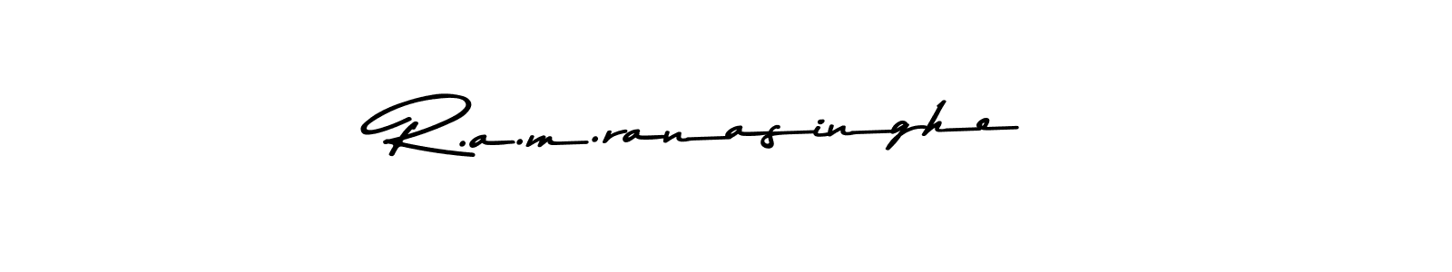 Make a short R.a.m.ranasinghe signature style. Manage your documents anywhere anytime using Asem Kandis PERSONAL USE. Create and add eSignatures, submit forms, share and send files easily. R.a.m.ranasinghe signature style 9 images and pictures png