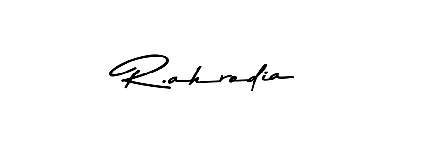 Also You can easily find your signature by using the search form. We will create R.ahrodia name handwritten signature images for you free of cost using Asem Kandis PERSONAL USE sign style. R.ahrodia signature style 9 images and pictures png