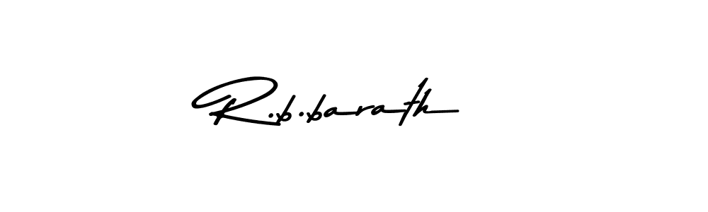 You should practise on your own different ways (Asem Kandis PERSONAL USE) to write your name (R.b.barath) in signature. don't let someone else do it for you. R.b.barath signature style 9 images and pictures png