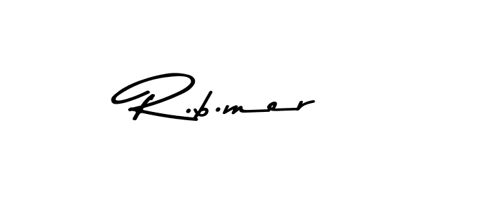 This is the best signature style for the R.b.mer name. Also you like these signature font (Asem Kandis PERSONAL USE). Mix name signature. R.b.mer signature style 9 images and pictures png