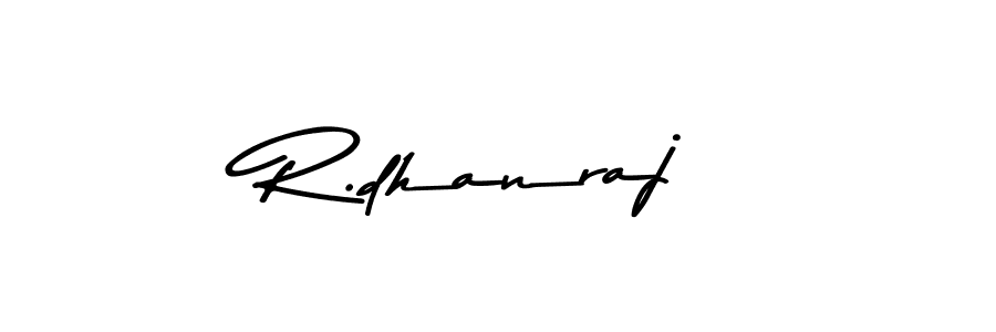 How to Draw R.dhanraj signature style? Asem Kandis PERSONAL USE is a latest design signature styles for name R.dhanraj. R.dhanraj signature style 9 images and pictures png