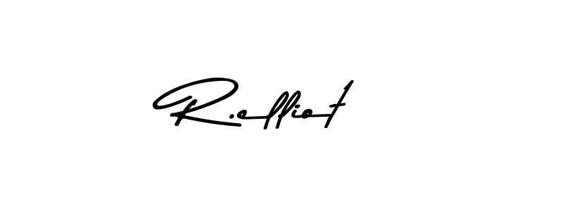 R.elliot stylish signature style. Best Handwritten Sign (Asem Kandis PERSONAL USE) for my name. Handwritten Signature Collection Ideas for my name R.elliot. R.elliot signature style 9 images and pictures png