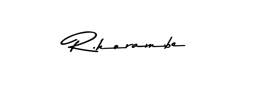 Make a short R.horambe signature style. Manage your documents anywhere anytime using Asem Kandis PERSONAL USE. Create and add eSignatures, submit forms, share and send files easily. R.horambe signature style 9 images and pictures png