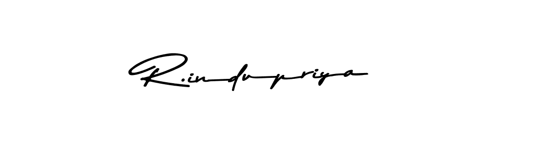 Design your own signature with our free online signature maker. With this signature software, you can create a handwritten (Asem Kandis PERSONAL USE) signature for name R.indupriya. R.indupriya signature style 9 images and pictures png