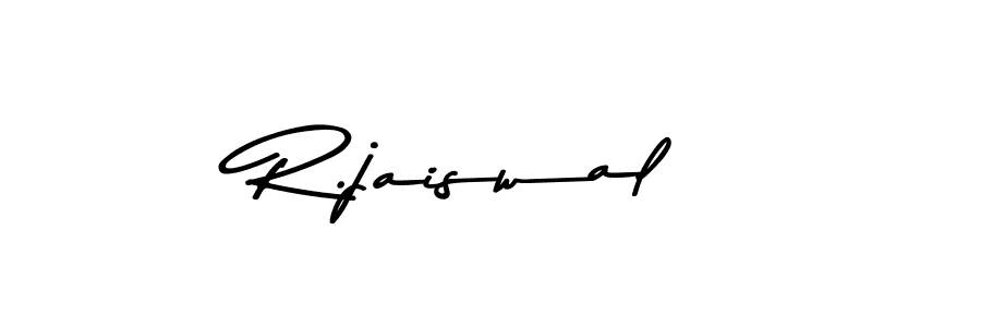 Use a signature maker to create a handwritten signature online. With this signature software, you can design (Asem Kandis PERSONAL USE) your own signature for name R.jaiswal. R.jaiswal signature style 9 images and pictures png