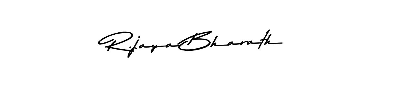 R.jaya Bharath stylish signature style. Best Handwritten Sign (Asem Kandis PERSONAL USE) for my name. Handwritten Signature Collection Ideas for my name R.jaya Bharath. R.jaya Bharath signature style 9 images and pictures png