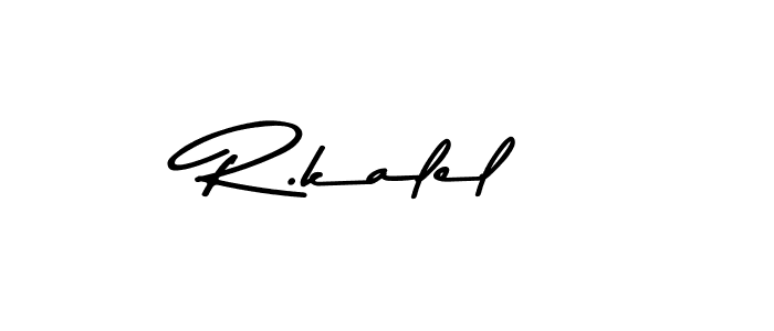Make a beautiful signature design for name R.kalel. Use this online signature maker to create a handwritten signature for free. R.kalel signature style 9 images and pictures png
