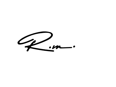 Here are the top 10 professional signature styles for the name R.m.. These are the best autograph styles you can use for your name. R.m. signature style 9 images and pictures png